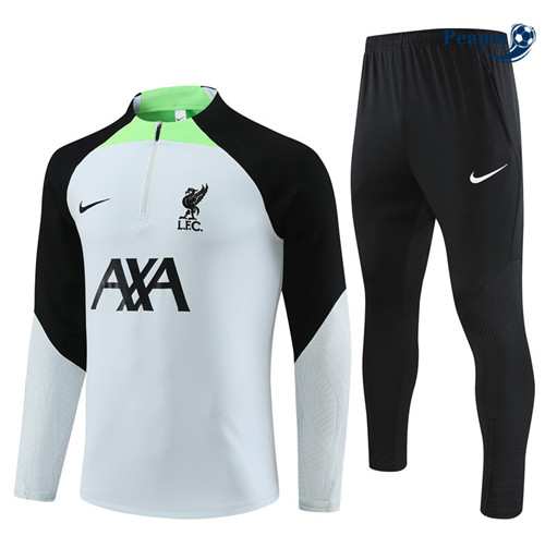 peamu Maglia Calcio Tuta Calcio Liverpool Bianco 2022-2023 PA2761