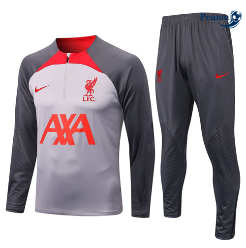 peamu Maglia Calcio Tuta Calcio Liverpool Bianco 2022-2023 PA2768