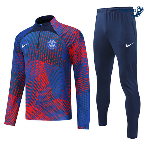 peamu Maglia Calcio Tuta Calcio Paris PSG Blu 2022-2023 PA2676
