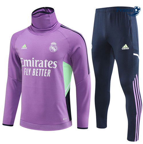 peamu Maglia Calcio Tuta Calcio Real Madrid Viola 2022-2023 PA2657
