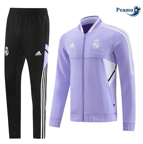 peamu Maglia Calcio Tuta Calcio - Giacca Real Madrid Viola 2022-2023 PA2662
