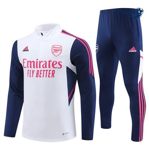 peamu Maglia Calcio Tuta Calcio Bambino Arsenal Bianco 2022-2023 PA2872