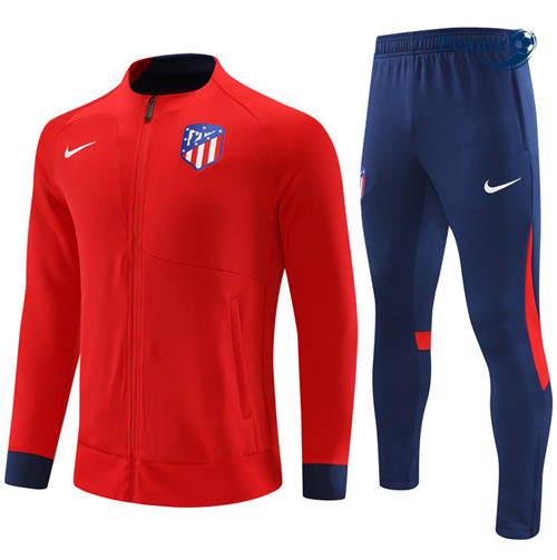 peamu Maglia Calcio Tuta Calcio - Giacca Bambino Atletico Madrid Rosso 2022-2023 PA2832