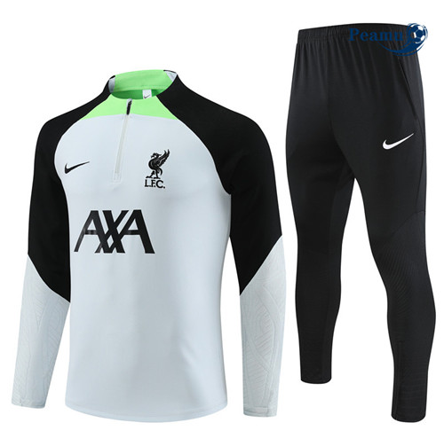 peamu Maglia Calcio Tuta Calcio Bambino Liverpool Bianco 2023-2024 PA2878