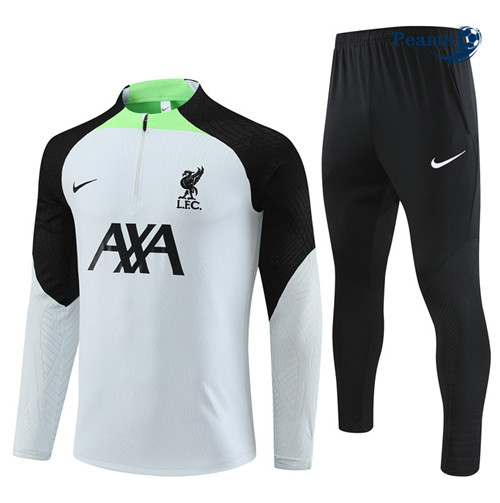 peamu Maglia Calcio Tuta Calcio Bambino Liverpool Player Bianco 2023-2024 PA2879