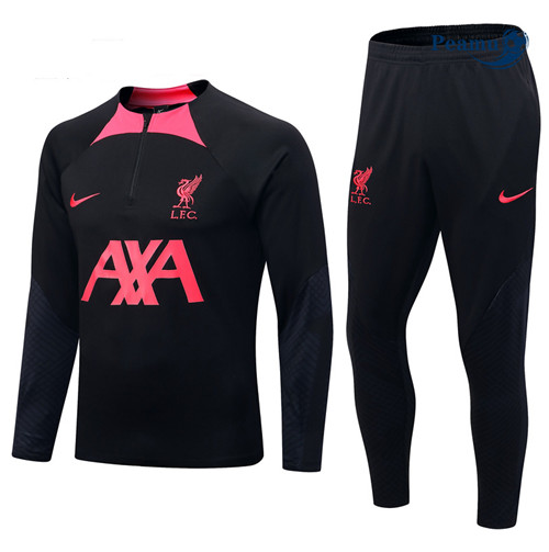 peamu Maglia Calcio Tuta Calcio Bambino Liverpool Nero 2022-2023 PA2884