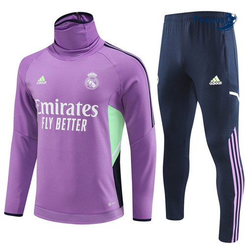 peamu Maglia Calcio Tuta Calcio Bambino Real Madrid Viola 2022-2023 PA2843