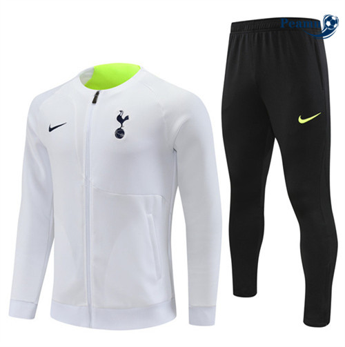 peamu Maglia Calcio Tuta Calcio - Giacca Bambino Tottenham Hotspur Bianco 2022-2023 PA2891