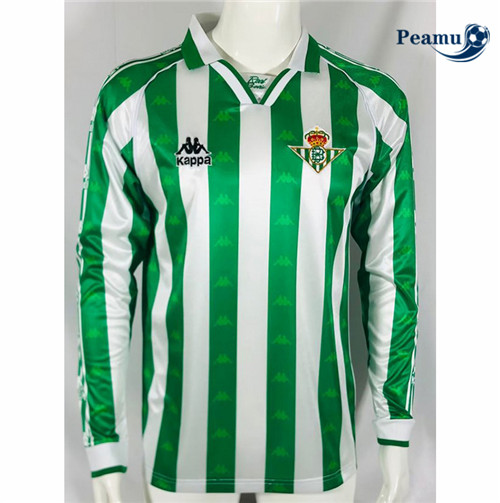 peamu.it - pt005 Classico Maglie Real Betis Domicile Manche Longue 1995-97