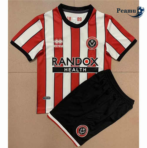 peamu.it - pt069 Maglia Calcio Sheffield United Bambino Prima 2022-2023