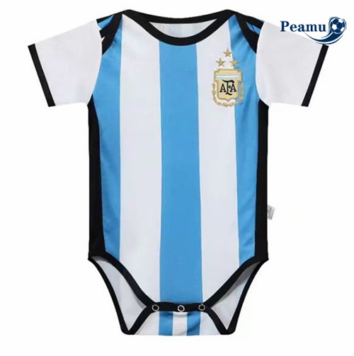 peamu.it - pt079 Maglia Calcio Argentina baby 3 Star 2022-2023