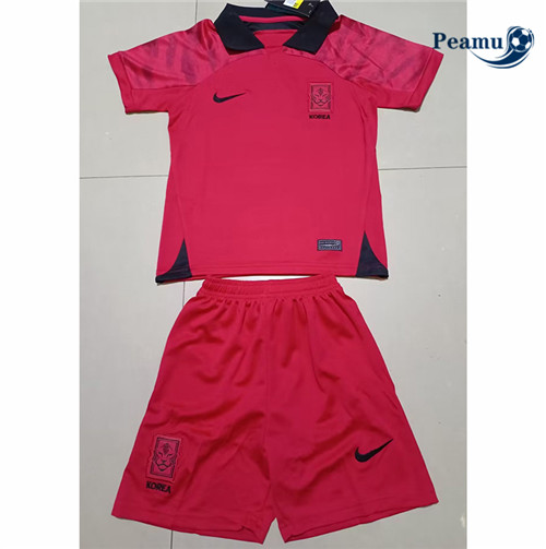 peamu.it - pt081 Maglia Calcio Coree Enfant Domicile 2022-2023