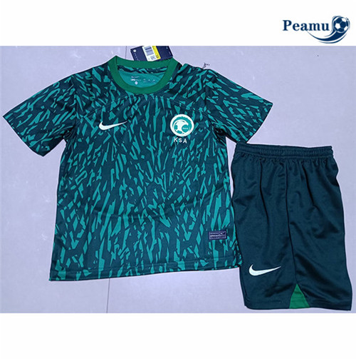 peamu.it - pt086 Maglia Calcio Arabie Saoudite Bambino Seconda 2022-2023