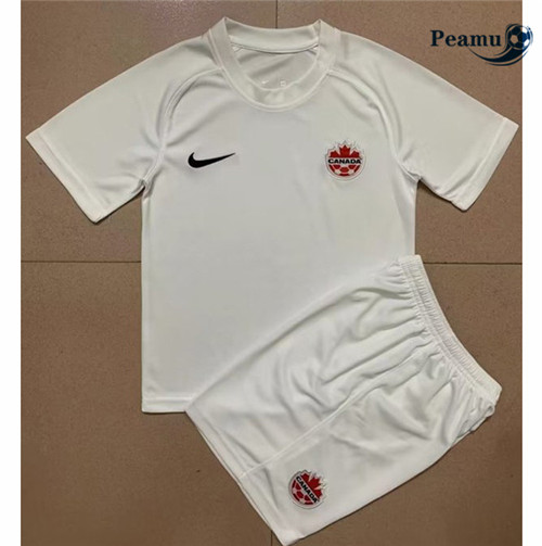 peamu.it - pt089 Maglia Calcio Canada Bambino Seconda 2022-2023