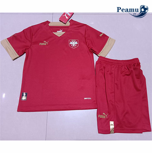 peamu.it - pt105 Maglia Calcio Serbie Bambino Domicile 2022-2023