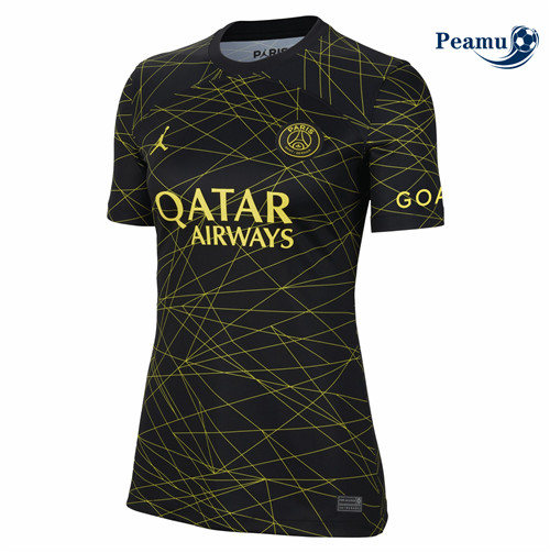 peamu.it - pt115 Maglia Calcio PSG x Jordan Femme Fourth 2022-2023