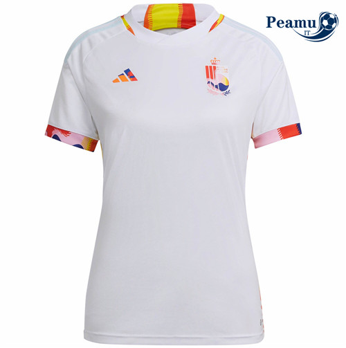 peamu.it - pt119 Maglia Calcio Belgio Donna Exterieur 2022-2023