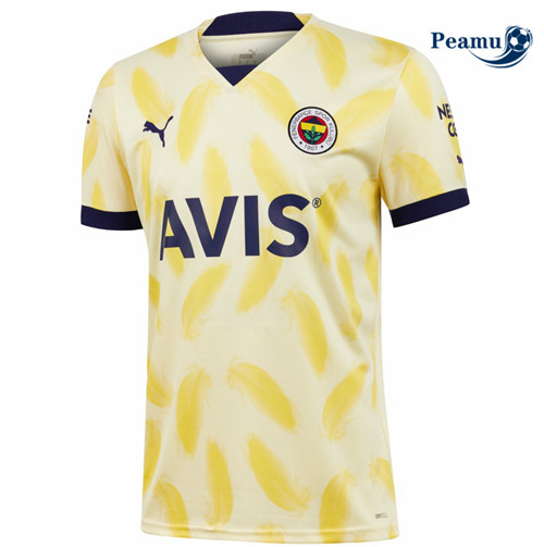 peamu.it - pt177 Maglia Calcio Fenerbahce Exterieur Blanc 2022-2023