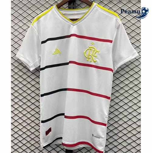 peamu.it - pt187 Maglia Calcio Flamengo Exterieur Blanc 2022-2023