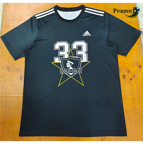 peamu.it - pt214 Maglia Calcio Colo-Colo T-shirt Noir 2022-2023