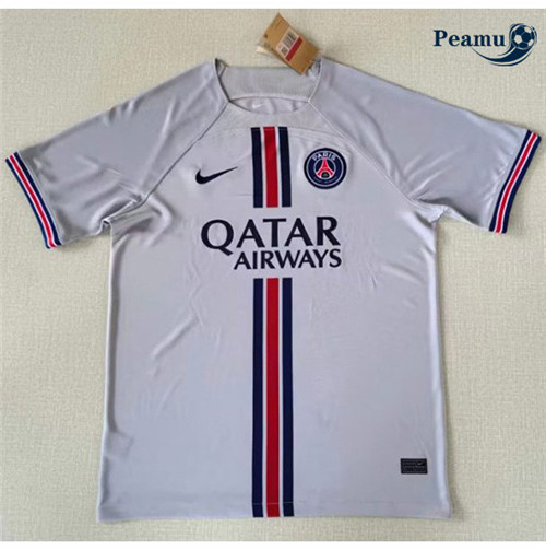peamu.it - pt241 Maglia Calcio Paris PSG Maillot Gris 2022-2023