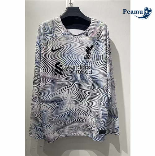peamu.it - pt261 Maglia Calcio Liverpool Exterieur Manche Longue 2022-2023