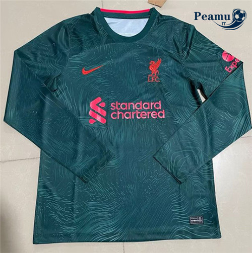 peamu.it - pt263 Maglia Calcio Liverpool Third Manche Longue 2022-2023