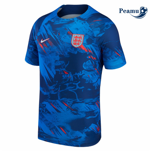 peamu.it - pt281 Maglia Calcio Inghilterra Maillot Pre-Match Top 2022-2023