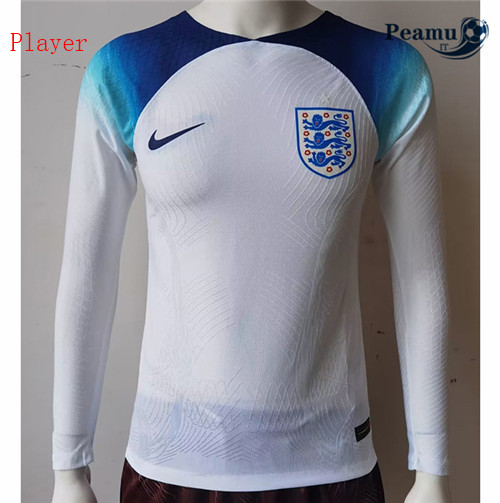 peamu.it - pt282 Maglia Calcio Player Inghilterra Domicile Manche Longue 2022-2023