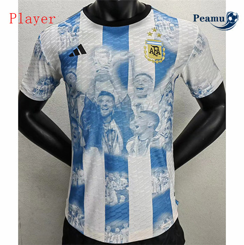 peamu.it - pt291 Maglia Calcio Player Argentina Champions commémorative 2022-2023