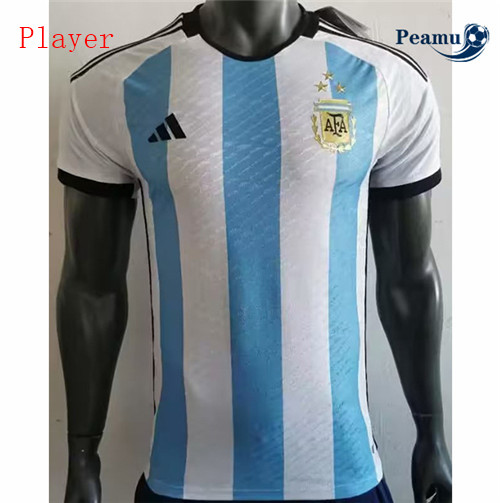 peamu.it - pt292 Maglia Calcio Player Argentina Domicile 3 star 2022-2023