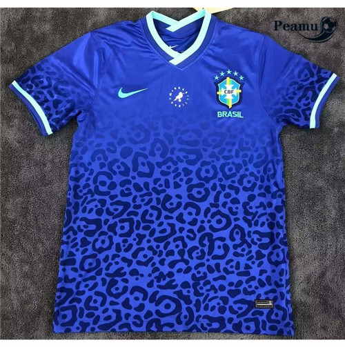 peamu.it - pt303 Maglia Calcio Brasile training Bleu 2022-2023
