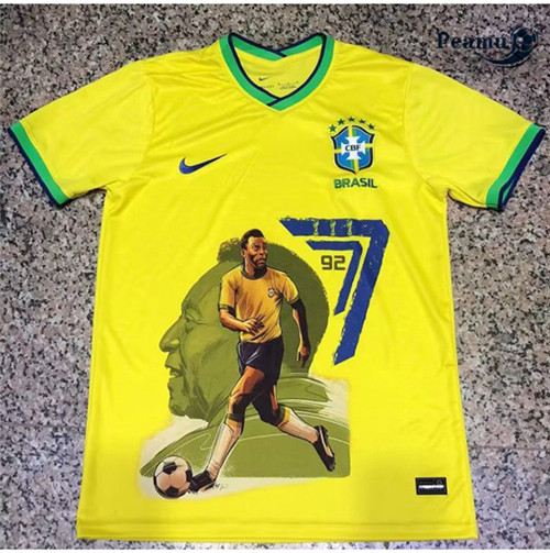 peamu.it - pt306 Maglia Calcio Brasile Édition commémorative Jaune 2022-2023