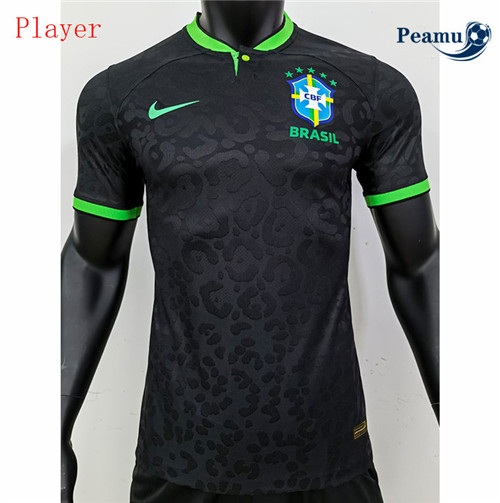 peamu.it - pt316 Maglia Calcio Player Brasile Noir 2022-2023