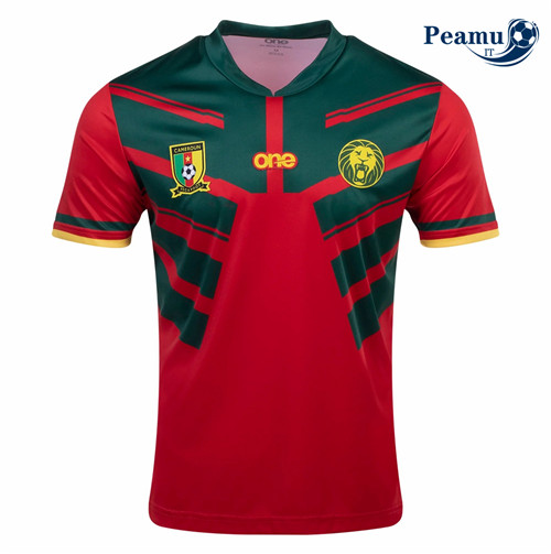 peamu.it - pt321 Maglia Calcio Camerun Third Rouge 2022-2023