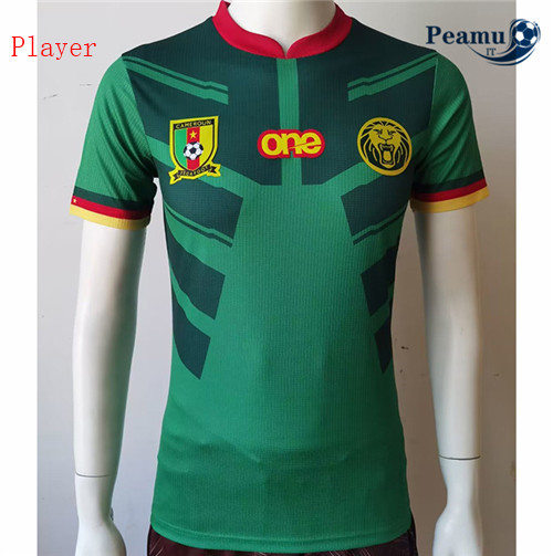 peamu.it - pt322 Maglia Calcio Player Camerun Domicile Vert 2022-2023