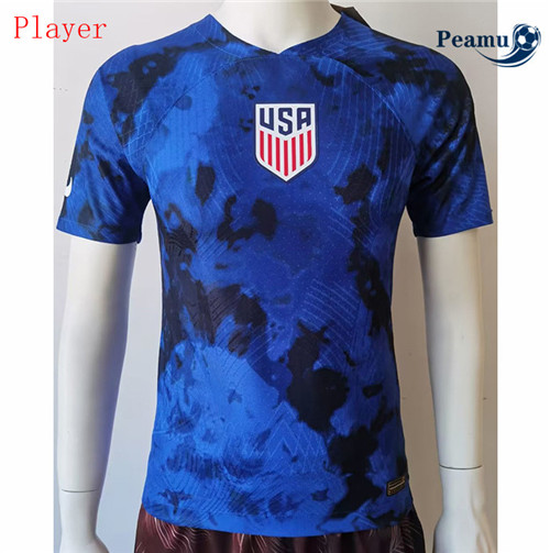 peamu.it - pt337 Maglia Calcio Player Stati Uniti Seconda 2022-2023
