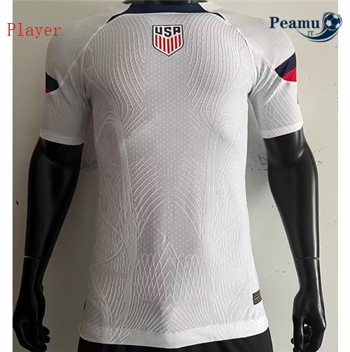 peamu.it - pt338 Maglia Calcio Player Stati Uniti Domicile 2022-2023