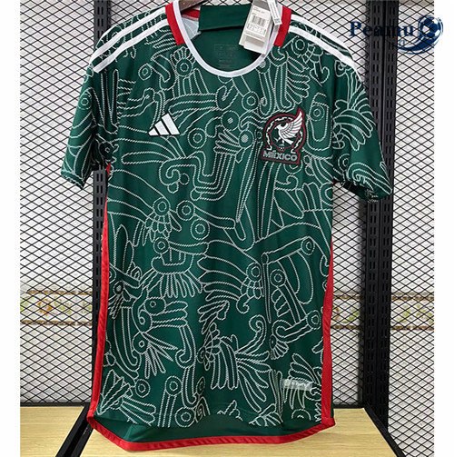 peamu.it - pt356 Maglia Calcio Messico Maillot Vert 2022-2023
