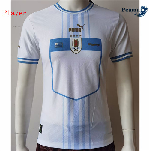 peamu.it - pt381 Maglia Calcio Player Uruguay Exterieur 2022-2023
