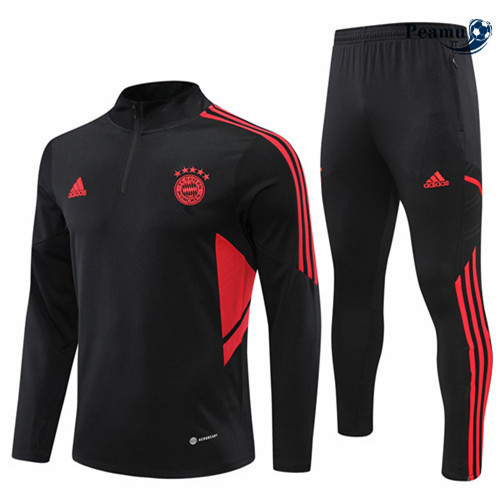 peamu.it - pt391 Maglia Tuta Calcio Bayern Monaco Noir 2022-2023