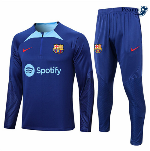 peamu.it - pt400 Maglia Tuta Calcio Barcellona Bleu 2022-2023