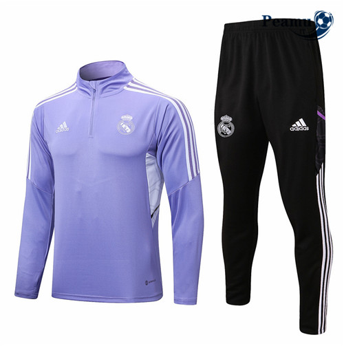 peamu.it - pt408 Maglia Tuta Calcio Real Madrid Pourpre 2022-2023