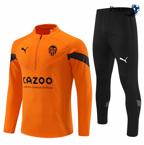 peamu.it - pt416 Maglia Tuta Calcio Valenza Orange 2022-2023