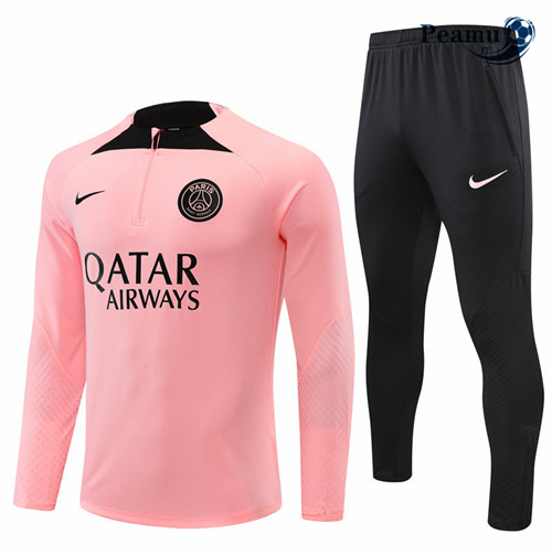 peamu.it - pt439 Maglia Tuta Calcio Paris PSG Rose 2022-2023