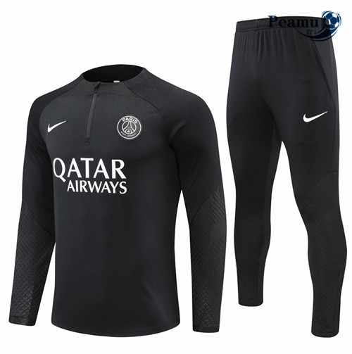 peamu.it - pt440 Maglia Tuta Calcio Paris PSG Noir 2022-2023