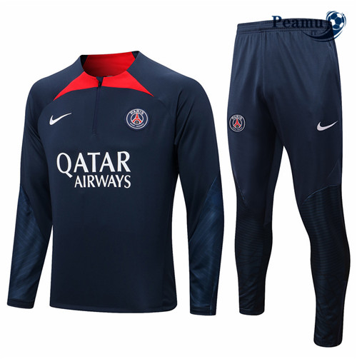 peamu.it - pt454 Maglia Tuta Calcio Paris PSG Bleu 2022-2023