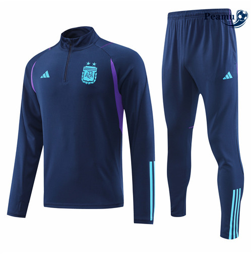 peamu.it - pt461 Maglia Tuta Calcio Argentina Bleu 2022-2023