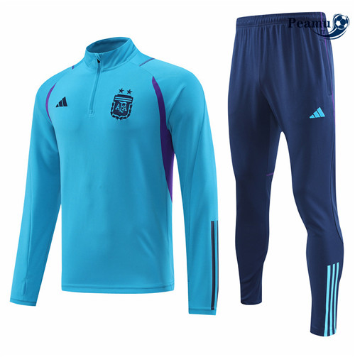 peamu.it - pt462 Maglia Tuta Calcio Argentina Bleu 2022-2023