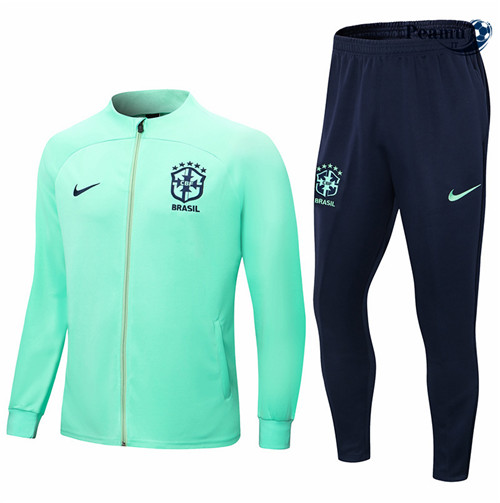 peamu.it - pt463 Maglia Tuta Calcio - Giacca Brasile 2022-2023